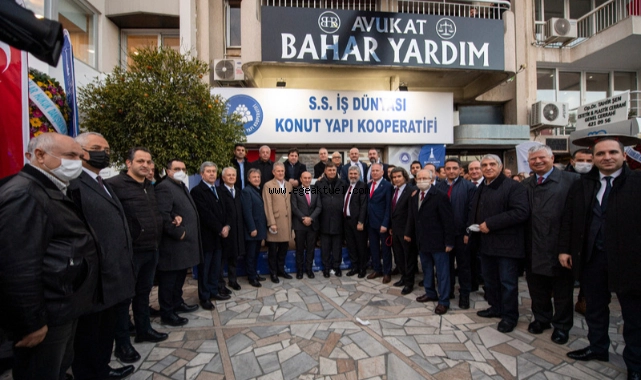 Örnekköy Kentsel Dönüşüm Projesi’nde üçüncü etabın tanıtım töreninde konuştu
