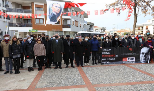 29.Yılında ‘Mumcu’ Güzelbahçe’de Anıldı