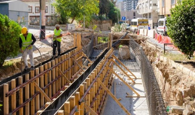 Balçova’da taşkın riskini bitirecek projede sona gelindi