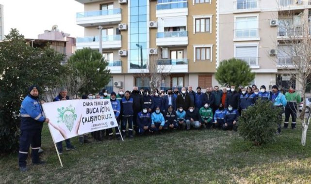 Buca’da köşe bucak temizlik