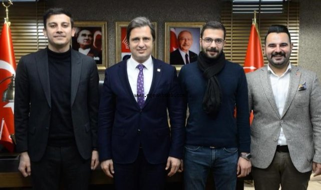 CHP Gençlik Kolları Genel Başkanı Killik’ten Yücel’e Ziyaret
