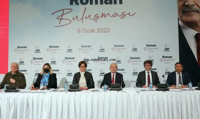 CHP, İstanbul'da romanlarla buluştu
