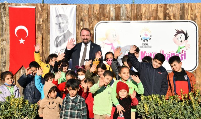 Çiğli'nin İlk Oyuncak Kütüphanesi Kaklıç’ta Açıldı