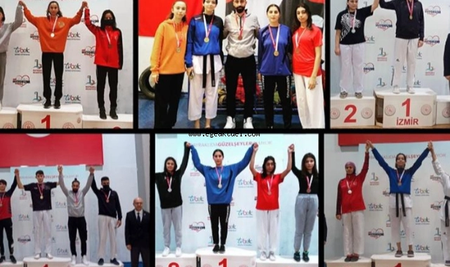 Çiğlili Taekwondocular Madalyaları Topladı