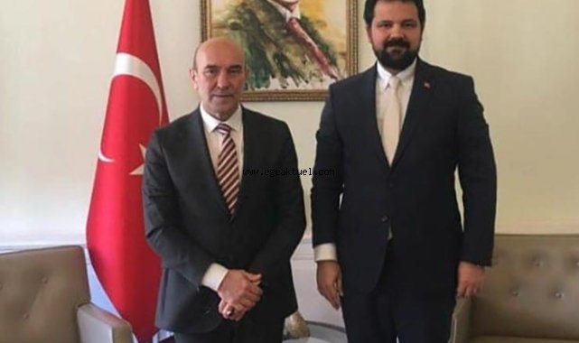 Görevinden istifa etmişti! Başkan Soyer'i ziyaret etti