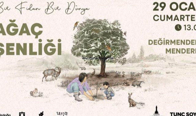 İzmir’de bir fidan bir dünyaya dönüşüyor