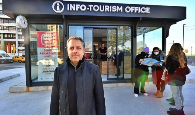 Konak’ta Turizm Bilgilendirme Ofisi hizmete girdi
