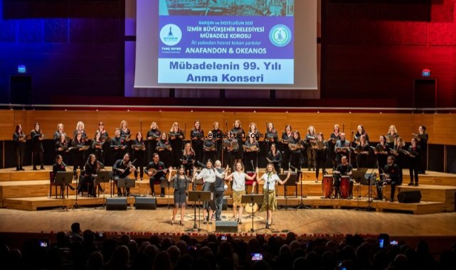 Mübadelenin 99. yılında İzmir'den barış ve dostluğun sesi yankılandı