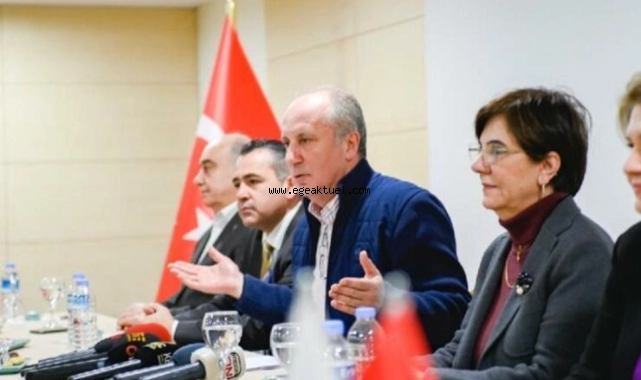 Muharrem İnce’den tasarruf vurgusu