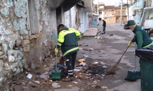 Roman mahallelerinde Temizlik harekatı