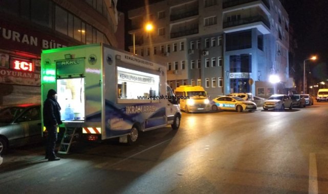 Soğuk Kış Günlerinde Çorba Ve Çaylar Kemalpaşa Belediyesi’nden