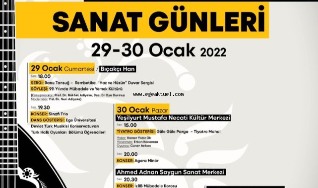 Uluslararası İki Yaka Sanat Günleri başlıyor