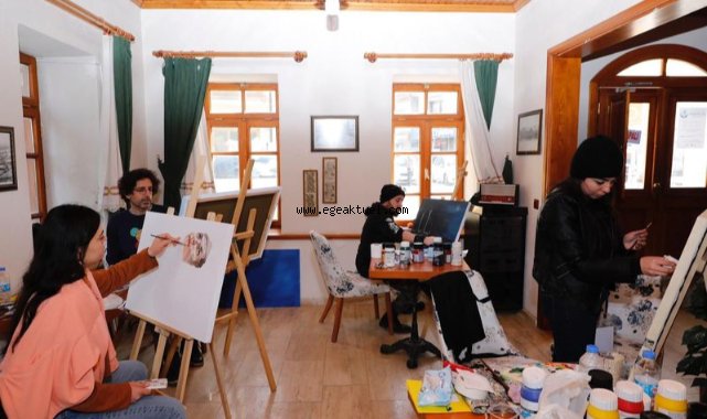 3. uluslararası resim çalıstayı başladı
