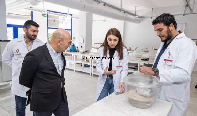 Başkan Soyer Egeşehir Laboratuvarı’nı inceledi