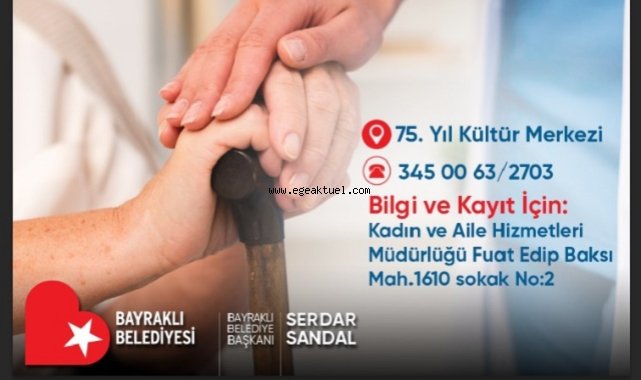 Bayraklı’da 'Hasta Bakım Kursu' 