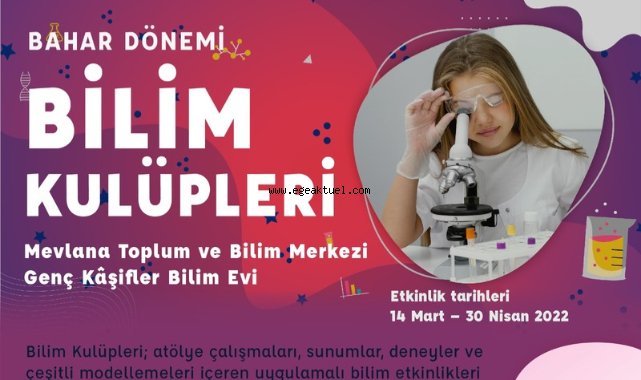 Bornova’da Bilim Kulüpleri başlıyor