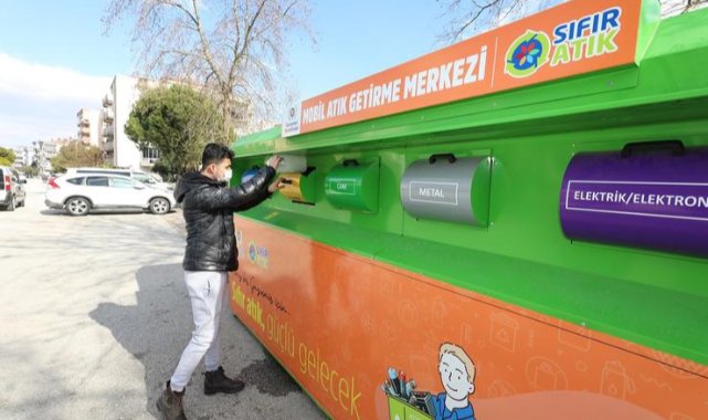 Gaziemir'de atıklar dönüşüyor