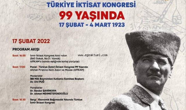 İzmir İktisat Kongresi’nin 99. yılı 