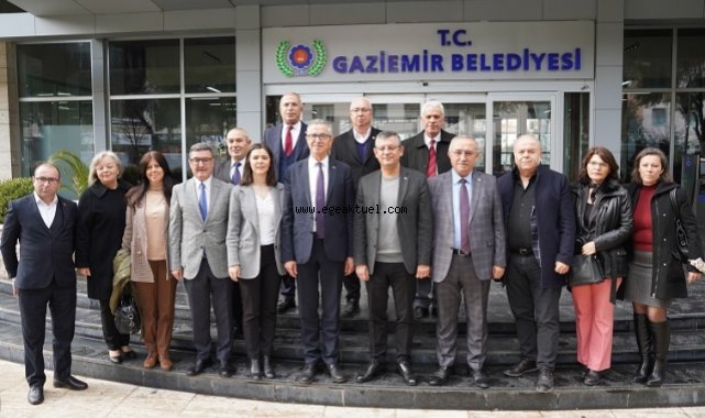 Özgür Özel'den Gaziemir'e ziyaret