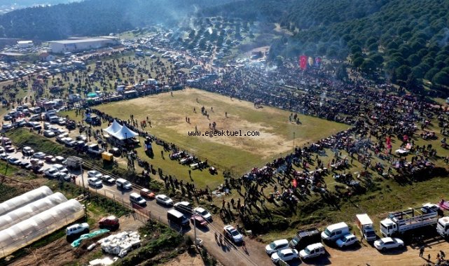Şampiyon develer Torbalı Arenası’ndaydı