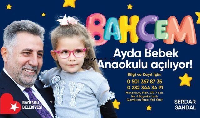 ‘Ayda Bebek Anaokulu’ İçin Kayıtlar Başladı