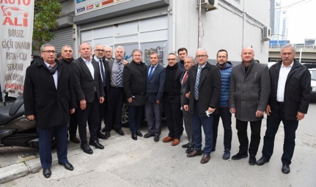 Başkan İduğ’dan esnafa tavsiye ,İşinize yatırım yapın