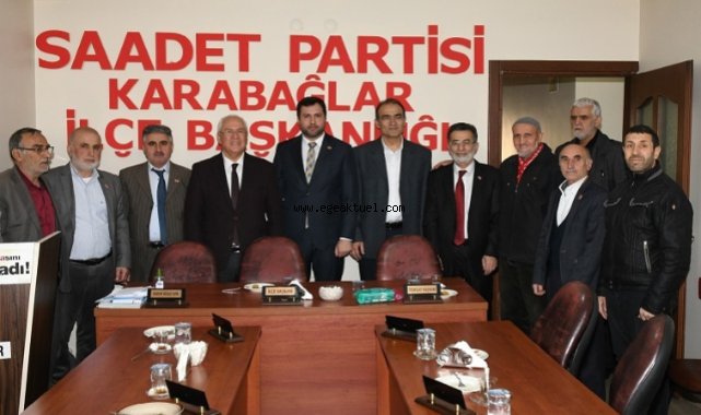 Başkan Selvitopu'dan Saadet ve DEVA partilerine ziyaret