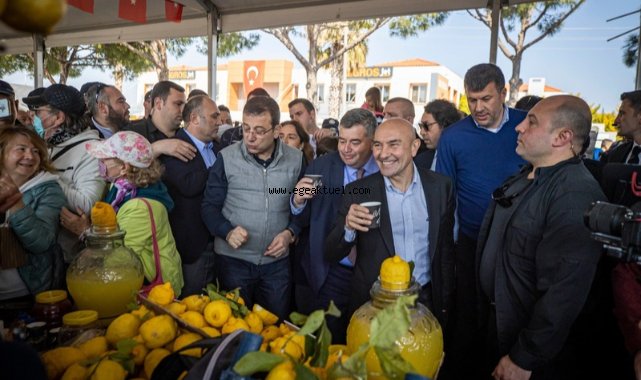 Başkan Soyer Alaçatı Ot Festivali’ne katıldı