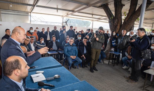 Başkan Soyer’den Bergamalı esnafa destek mesajı