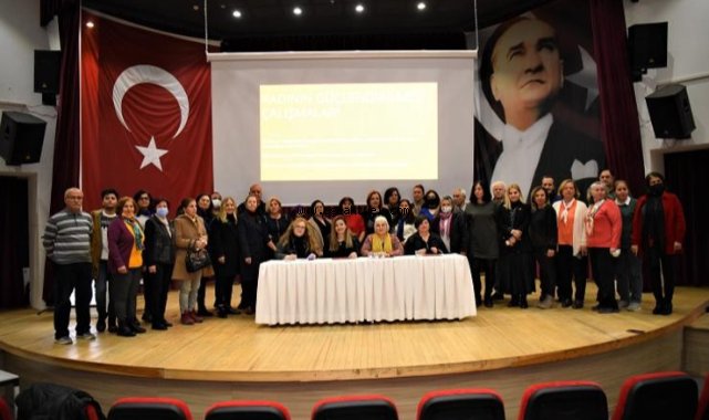 Bornova’dan kadına yönelik şiddete karşı bildiri