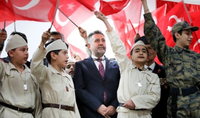 Çanakkale Şehitleri Bayraklı’da da unutulmadı