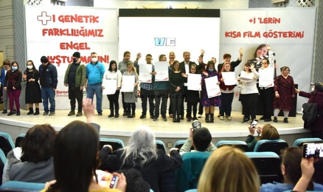 Down sendromlu gençler fark yarattı