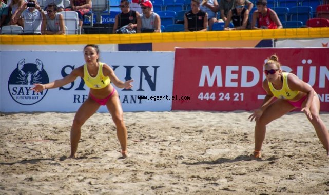 Dünya Voleybolunun kalbi Dikili'de atacak
