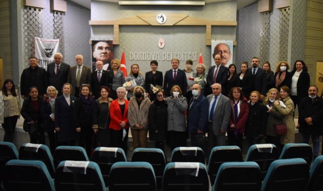 Kadın hakları mücadelesi Bornova’da anlatıldı
