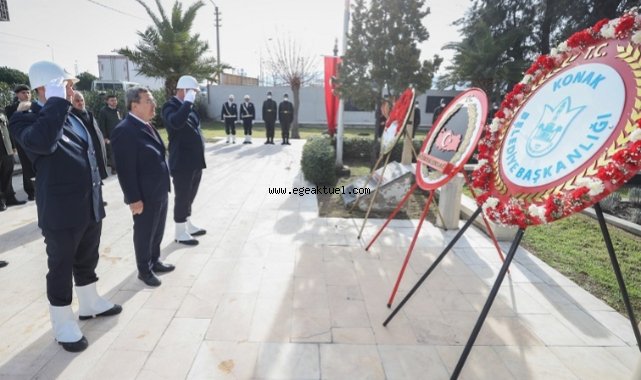 Konak’ta, Çanakkale Zaferi’nin 107. yılı kutlandı