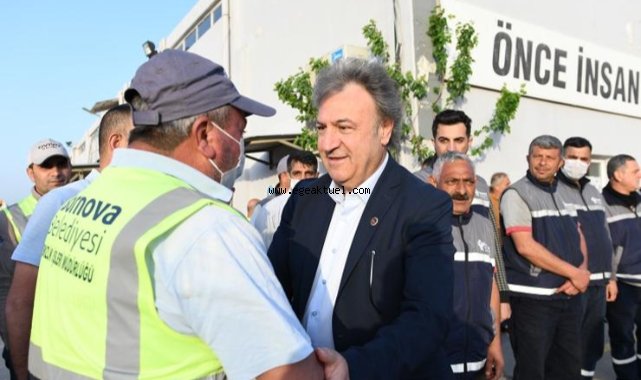 Başkan İduğ’dan çifte bayrama erken kutlama