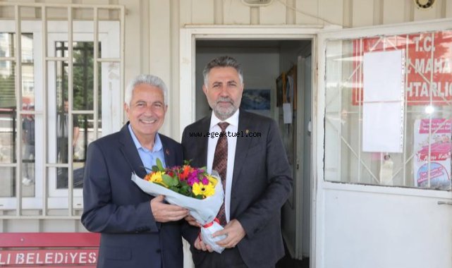 Başkan Sandal’dan muhtarlara “bayram” ziyareti