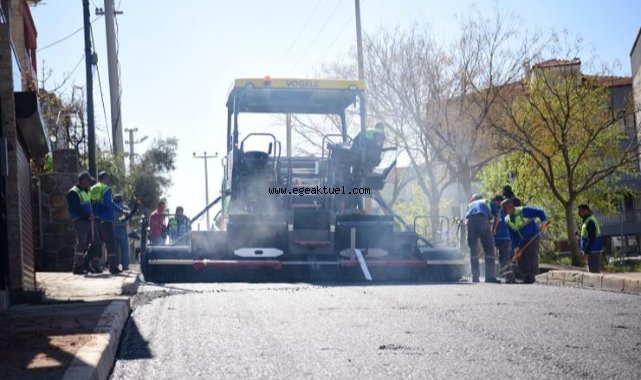 Bornova Belediyesi’nden asfalt hamlesi