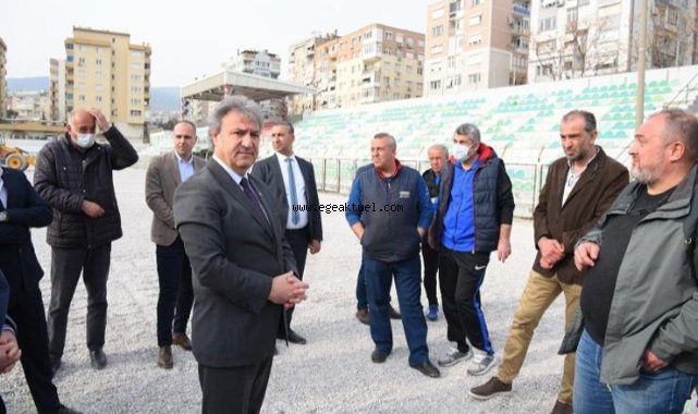Bornova Şehir Stadı fikir birliğiyle yenileniyor