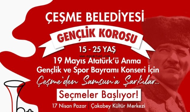 Çeşme Gençlik Korosu Kuruluyor!