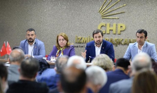 CHP İzmir’den örgüt zirvesi