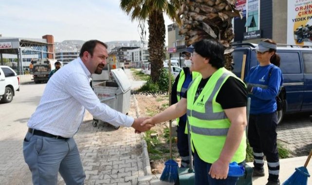Çiğli’de Temizlik Seferberliği Sürüyor