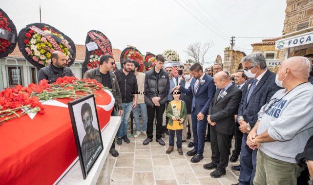 Foça'nın unutulmaz Başkanı Dirim'e hüzünlü veda