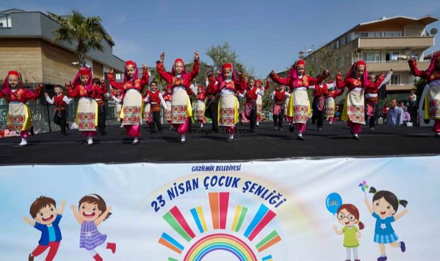 Gaziemir’de 9 gün süren 23 Nisan coşkusu