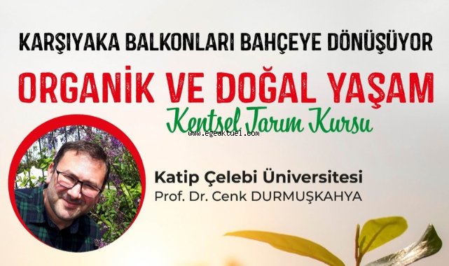 Karşıyaka’da balkonlar bahçeye dönüşecek