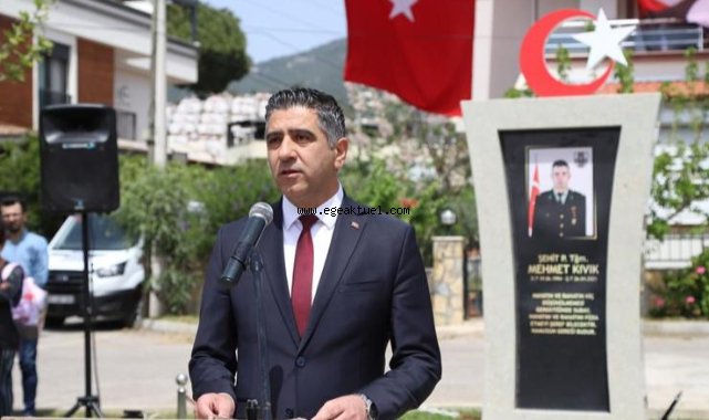 Menderesli Şehit Mehmet Kıvık’ın adı ölümsüzleşti