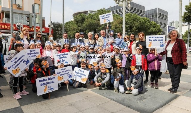 Minikler, can dostların haklarına dikkat çekti