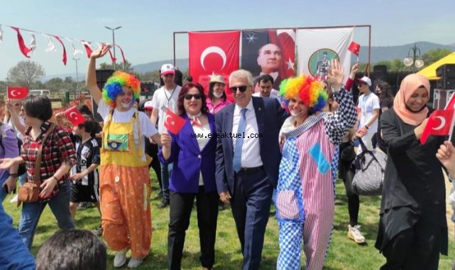 Ödemiş’te coşku dolu 23 Nisan