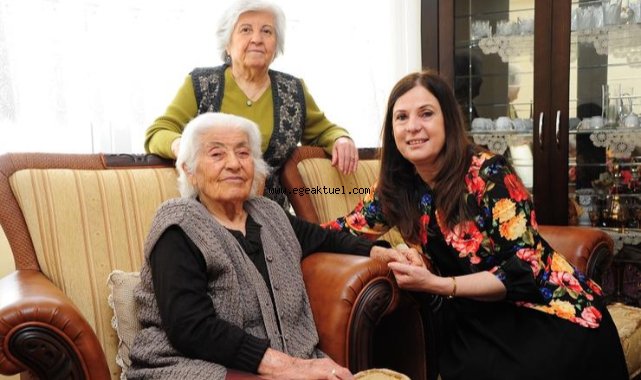 Anne Başkandan Annelere ziyaret