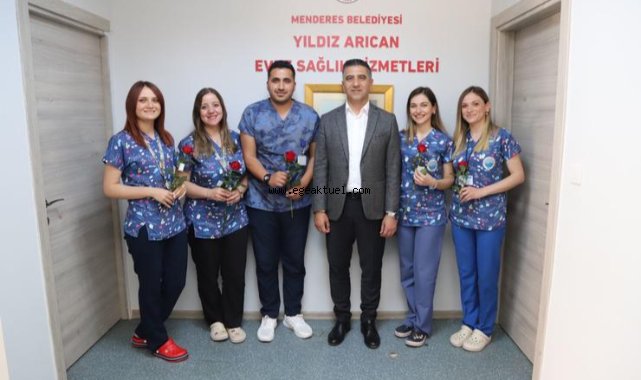 Başkan Kayalar’dan hemşirelere ziyaret